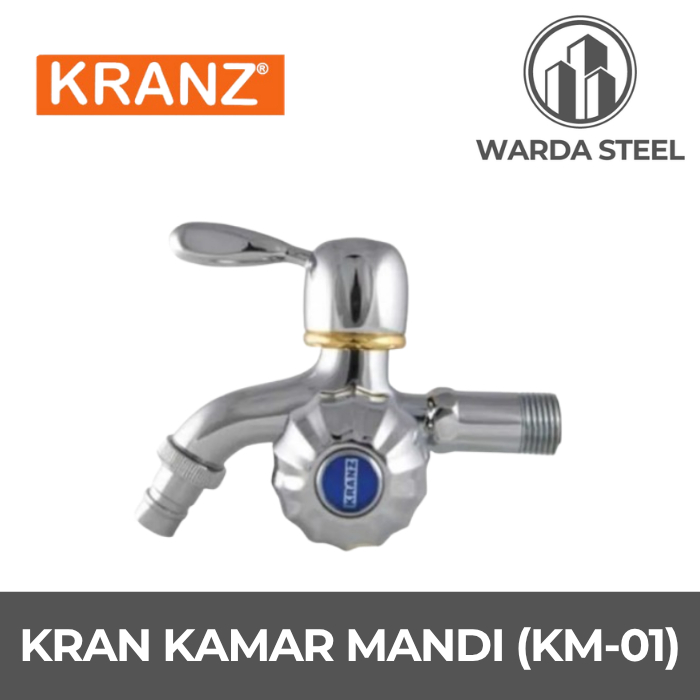 KM-01 KRANZ ก๊อกน้ําในห้องน้ํา - KM 01 ก๊อกน้ําฝักบัวสาขา
