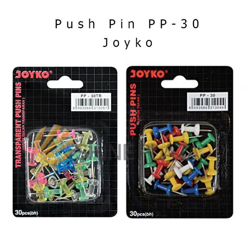 Push Pin / Press Needle / Nail Pin Joyko PP 30TR / Push Pin PP 30