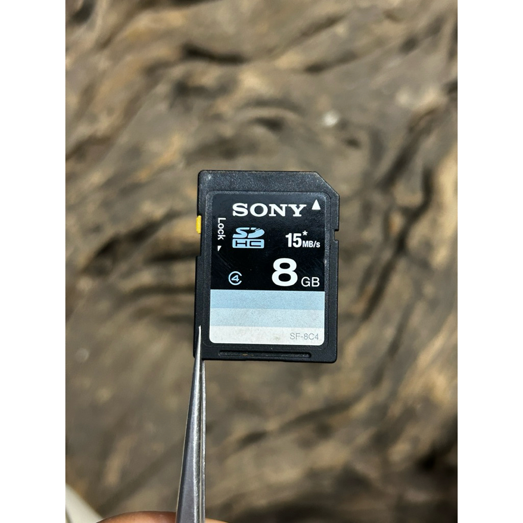 Sony SD Card 8GB Original Used Memory Card กล้องดิจิตอล Digicam