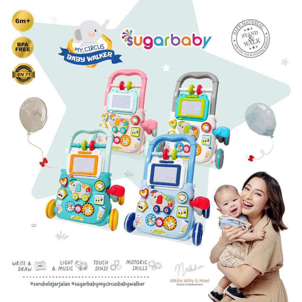 Sugarbaby my circus push walker baby walker ของเล่นดันเด็ก