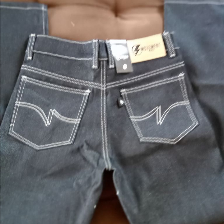 กางเกงยีนส์ผู้ชาย LONG JEANS SELVEDGE DENIM/SELVEDGE DENIM ACCENT 15 OZ/SELVECTION