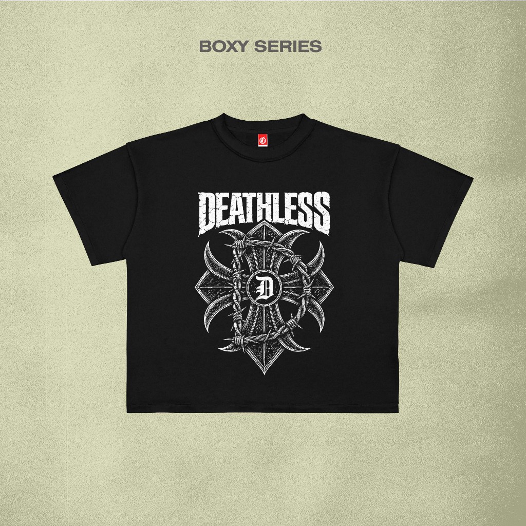 เสื้อยืด DEATHLESS BOXY | ดีครอส | BOXY SERIES