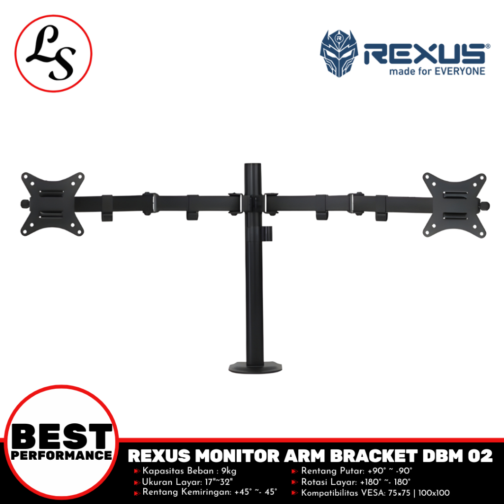 REXUS MONITOR ARM BRACKET STAND DBM-02 / DBM 02