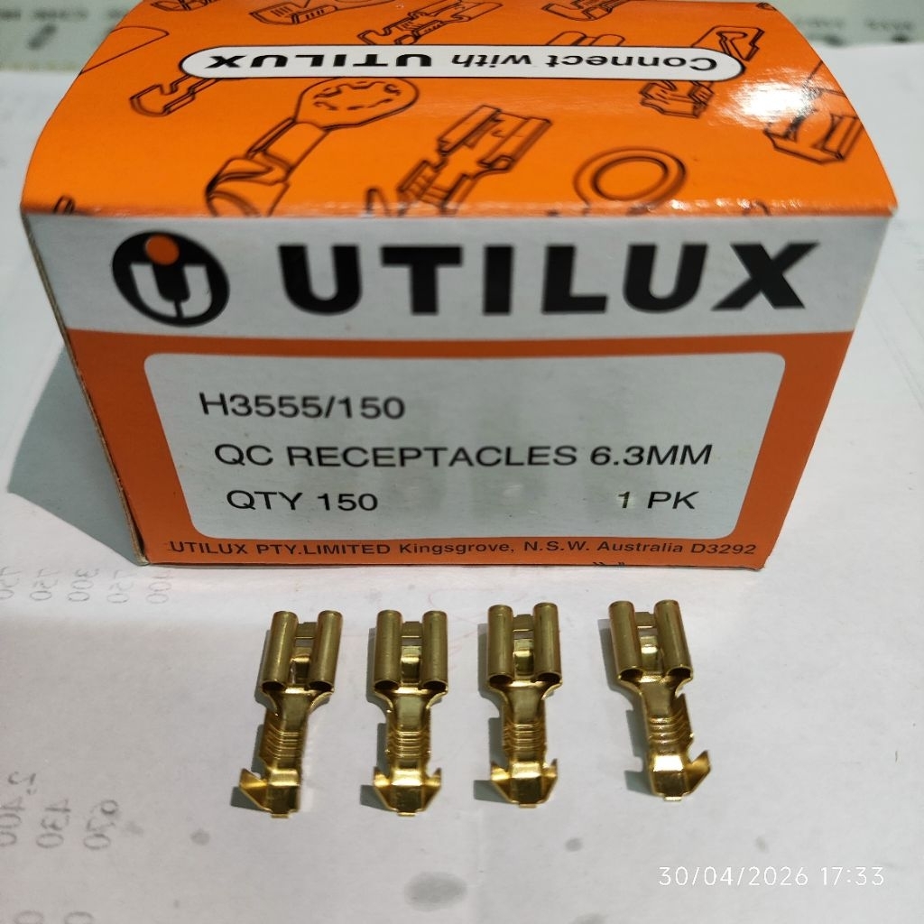 UTILUX H3555 FLAT FEMALE/SKUN - ราคา 10 ชิ้น