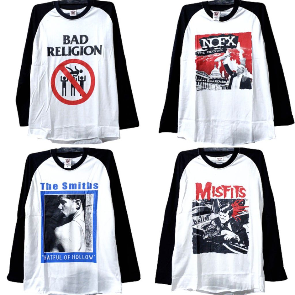 เสื้อยืด Long Reglan | เศษผ้าลานสี่ชิ้น | วงนอก