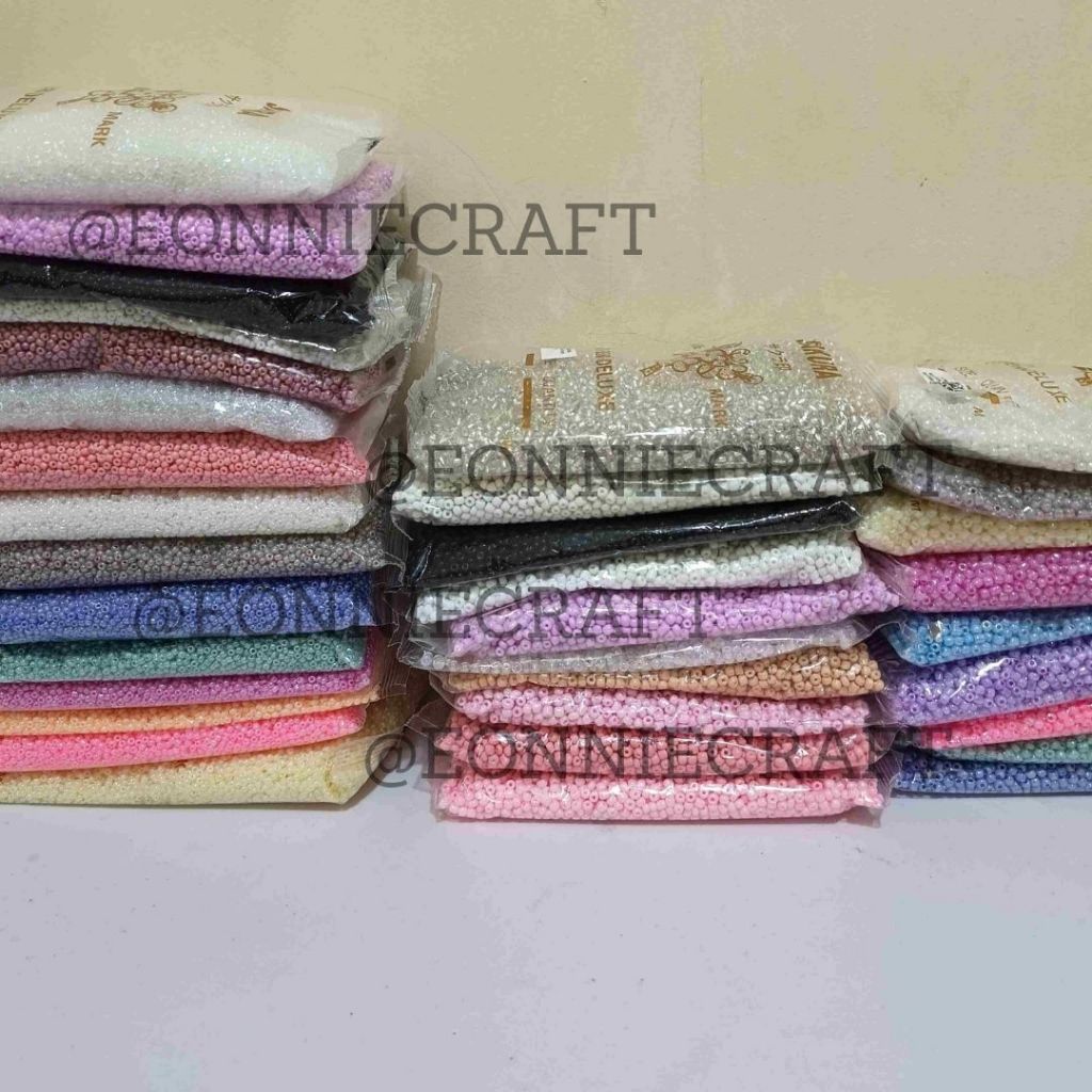 Mote Pasir Ceylon AB Doff 6/o 4 มม.8/0 3 มม.4 มม.ปอนด์ 450Gram บรรจุภัณฑ์ขนาดใหญ่ 450gr ขายส่งขายปลี