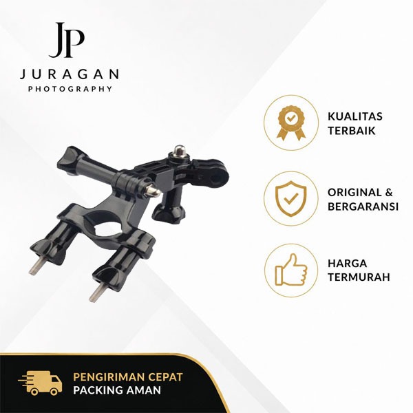 JP ติดตั้งจักรยานHandlebar Clampจักรยาน 3 Way Pivot Arm