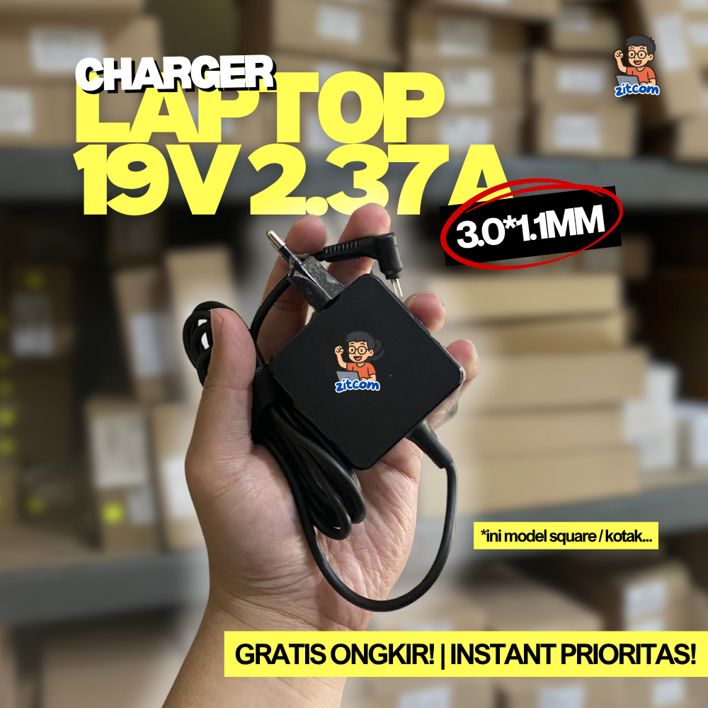 ที่ชาร์จ ADAPTER 4C33R 19V 2.37A SQUARE [3.0x1.1mm] SWIFT SERIES 1, 3, 5 SF113-31 SF114-31 SF113-51 