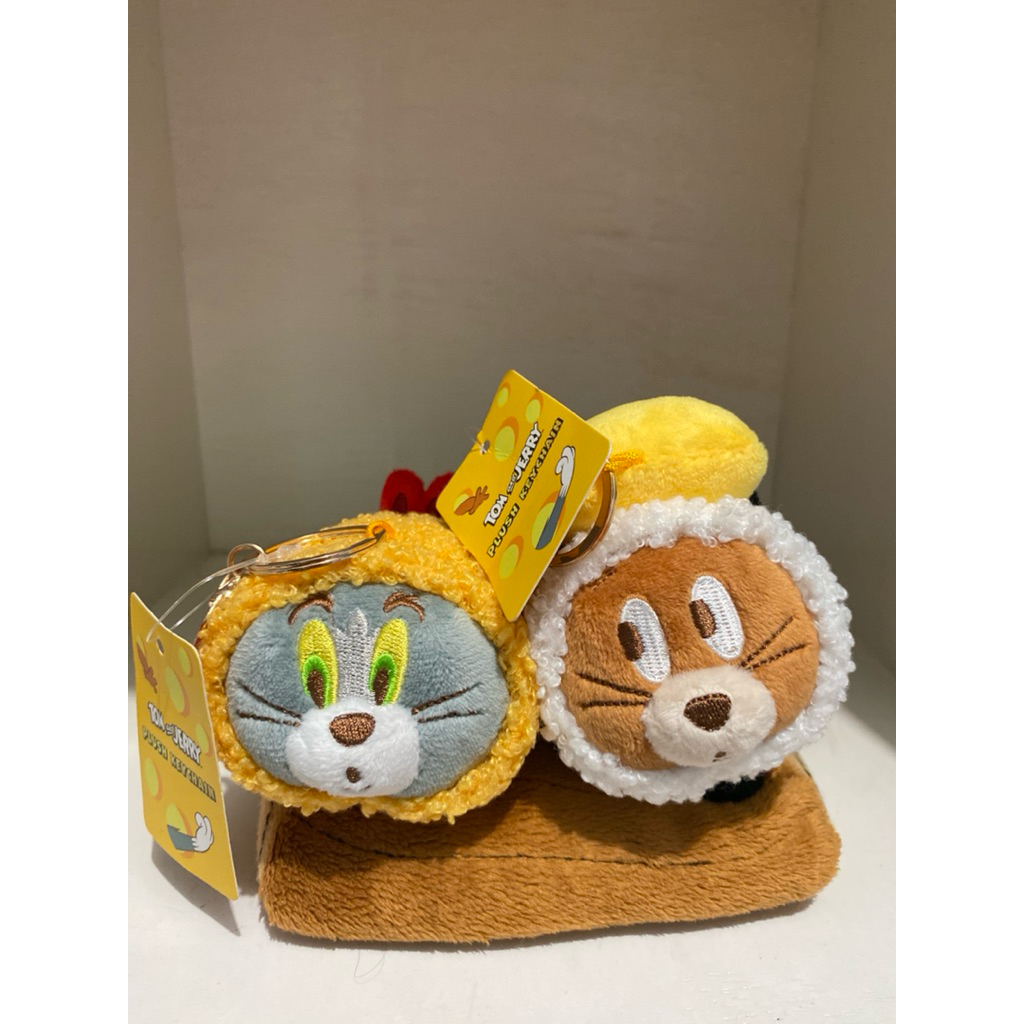 GANTUNGAN Tom and Jerry Sushi Express Merch พวงกุญแจตุ๊กตาดั้งเดิม
