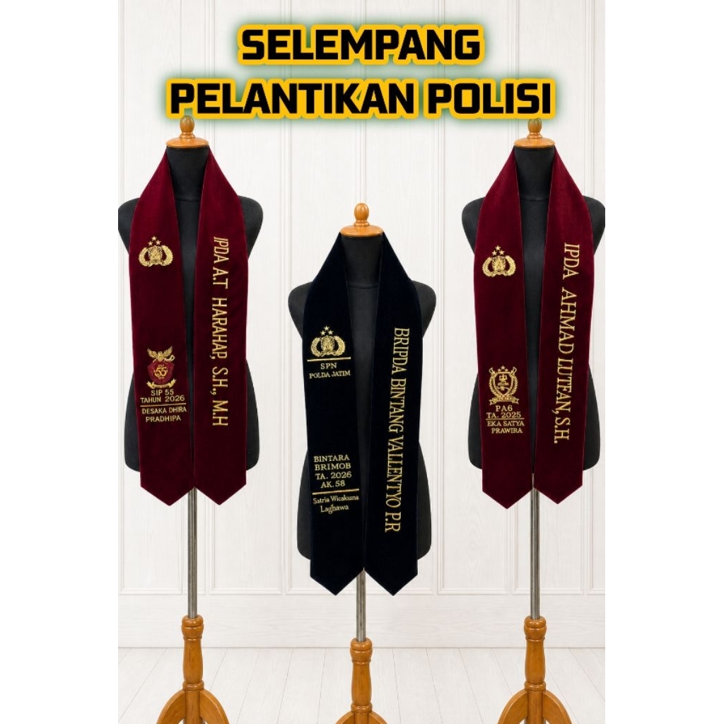 POLICE/POLICE PRISONS SIP,SAG,SPN,POLICE Sash Free Custom