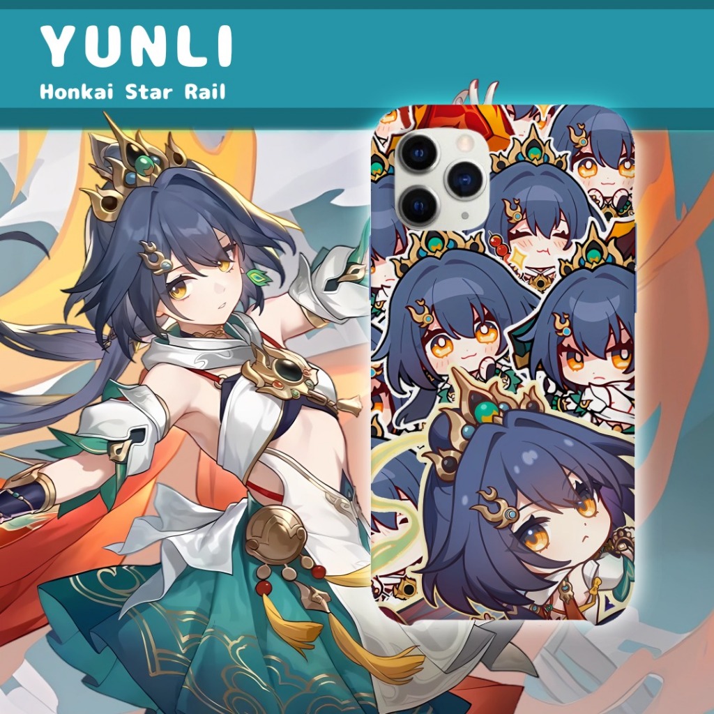 เคสโทรศัพท์ HP Yunli Honkai Star Rail Chibi: เคส Yunli Chibi สําหรับโทรศัพท์ทุกประเภท