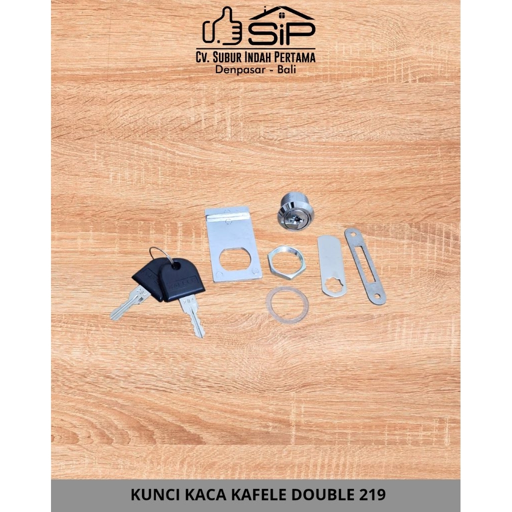 CAFELE DOUBLE GLASS KEY219/ดอกกุญแจกระจก