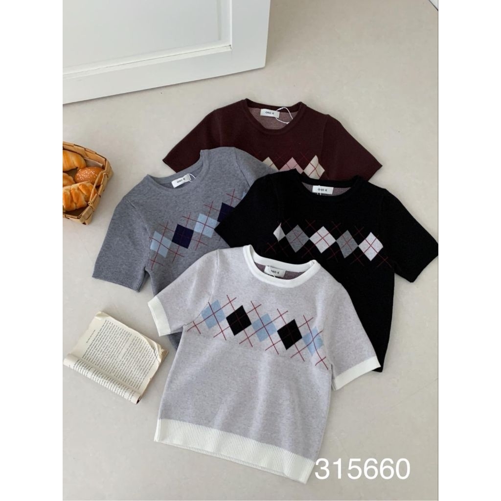 [LC] ONE-K 315660 เสื้อยืด CASUAL KNIT