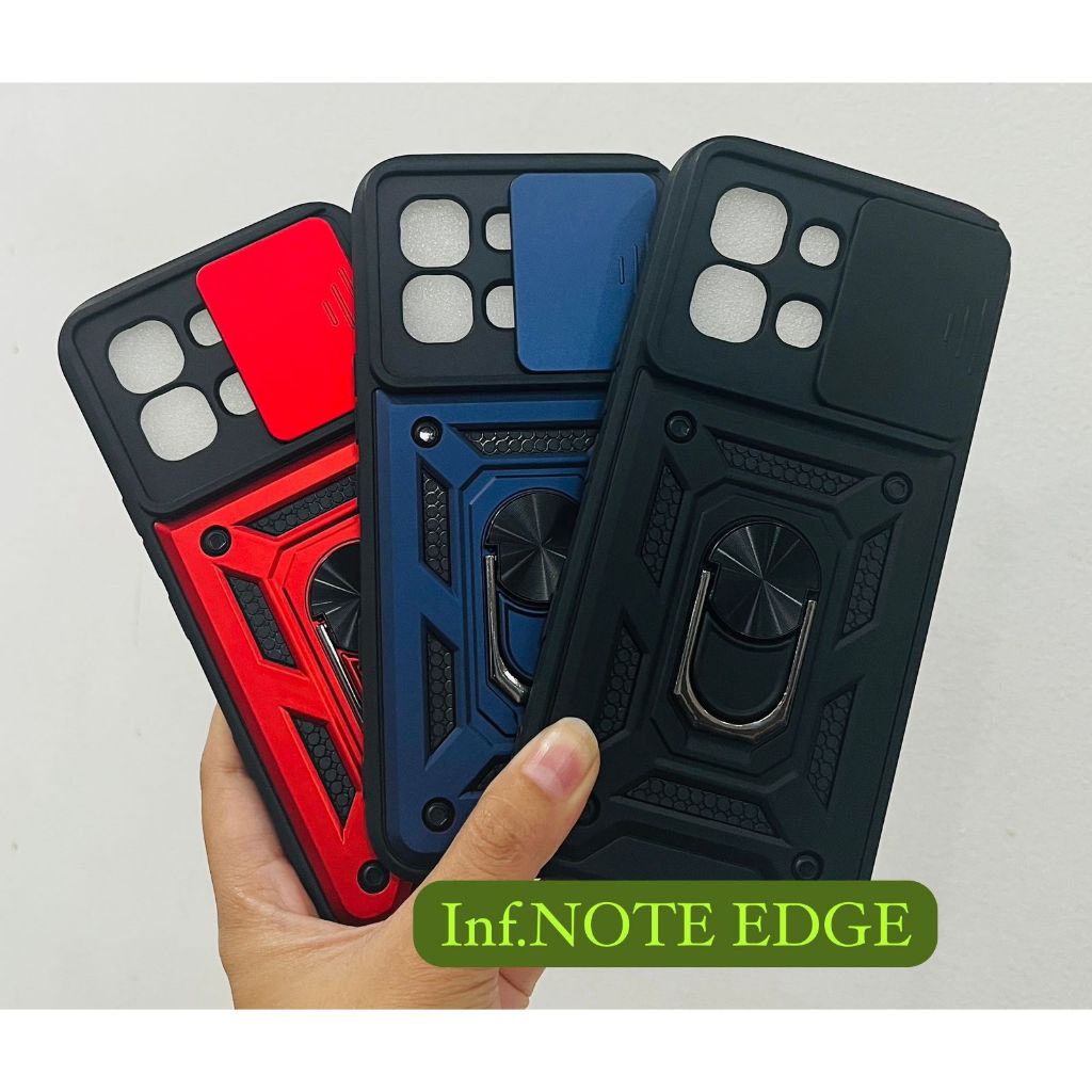 เคส Transformer Slide Armor + Ring Infinix Note Edge