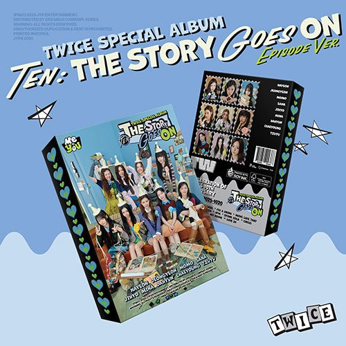 TWICE - อัลบั้มพิเศษ [TEN: The Story Goes On] (EPISODE Ver.)