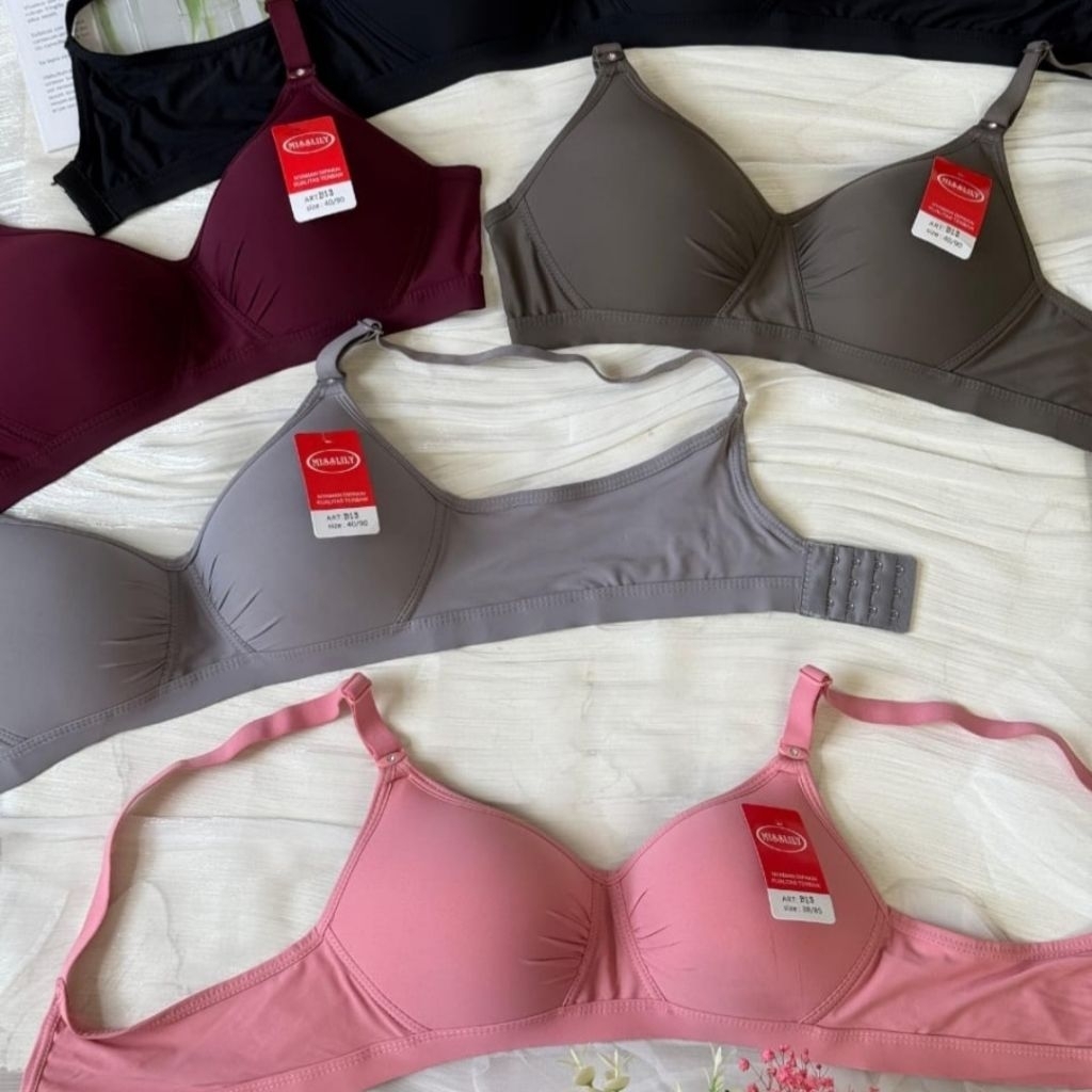 MISSLILY ML B13 WOMENS BRA 3 HOOK FOAM BRA WITH WIRE SIZE 34-40