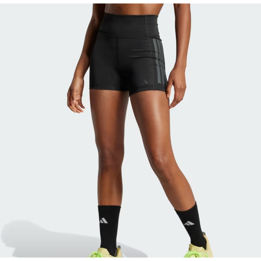 Adidas Optime 1/4 3-Stripes Short Leggings JG6144