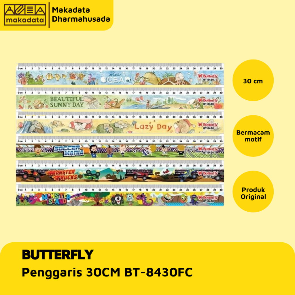 RULER / RULER / LINE BIG 30 CM BT-8430FC