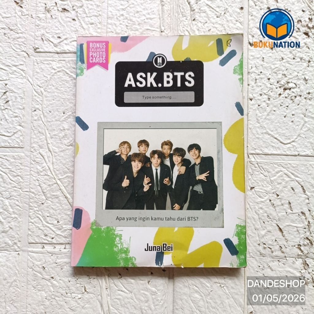 (มือสอง) ASK BTS by Juna Bei ~ อยากรู้จาก BTS? - หนังสือก่อนรักต้นฉบับ