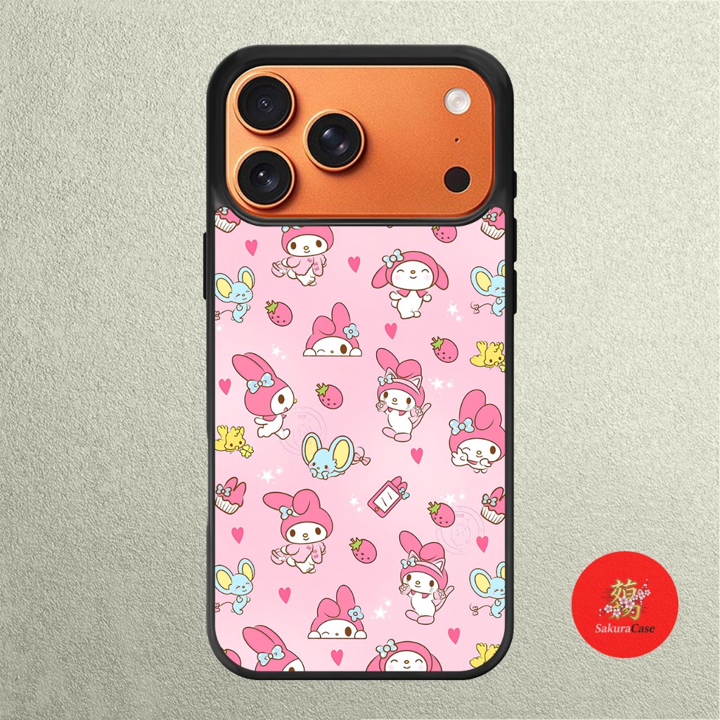 เคส IPhone 17 16 15 14 13 12 11 X XR Xs 8 7 6 5 Plus Pro Max Air Softcase MY MELODY Theme