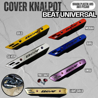 COVER KNALPOT BEAT FI BEATESP BEAT DELUXE BEAT KARBU UNTUK SEMUA TAHUN TUTUP KNALPOT MOTOR BEAT