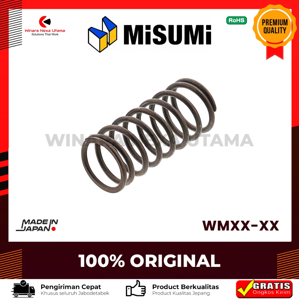 MISUMI Coil Spring WM Original Japan - MISUMI WM Round Spring – ของแท้จากญี่ปุ่น 35% การหักล้าง