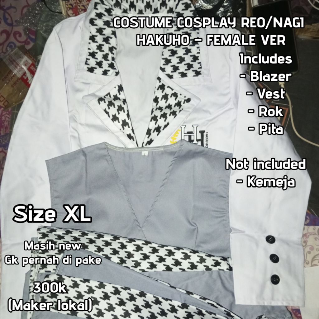 [READ DESK] ชุดคอสเพลย์ WTS Preloved