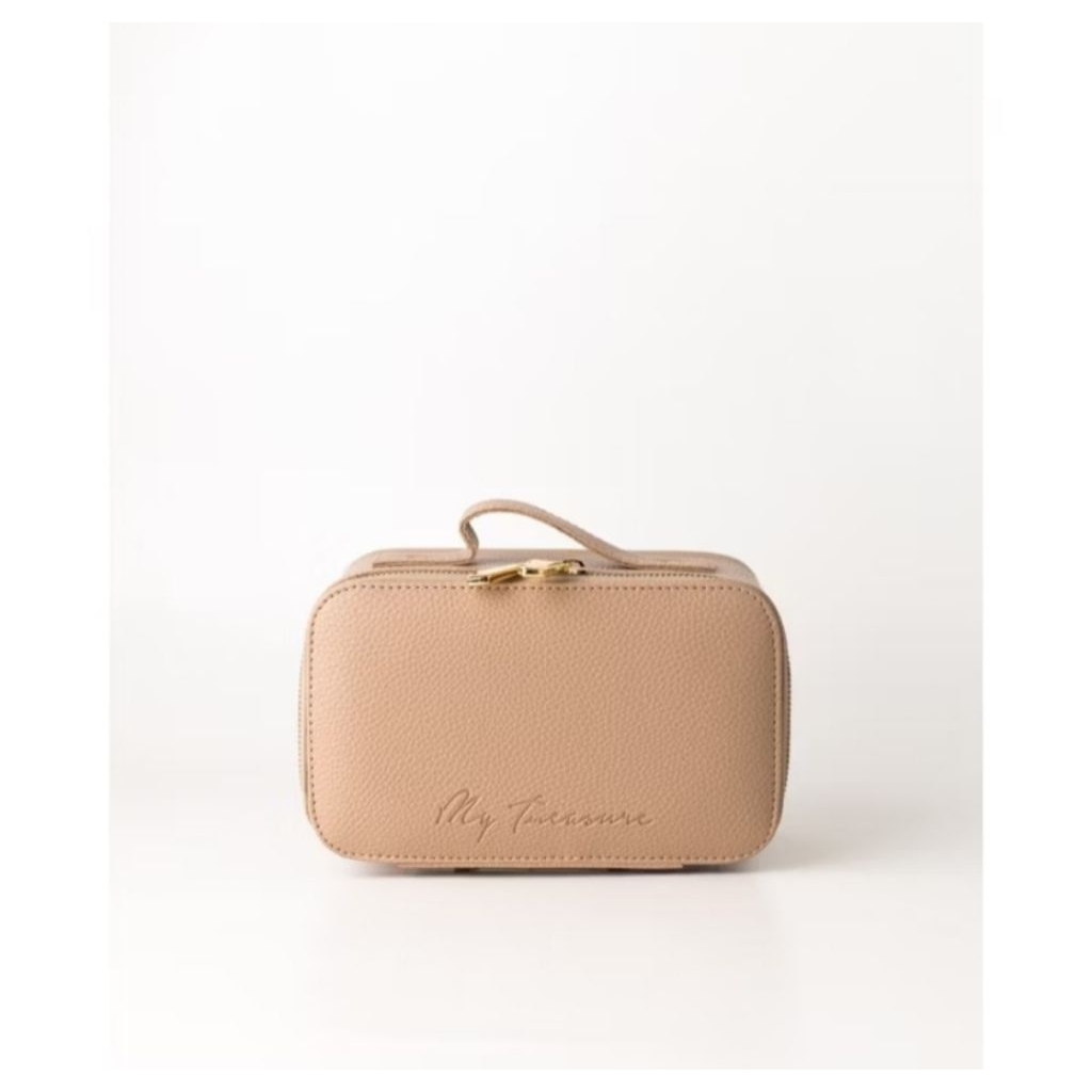 MyTreasure Korean Magica Makeup Bag ใน Mocca