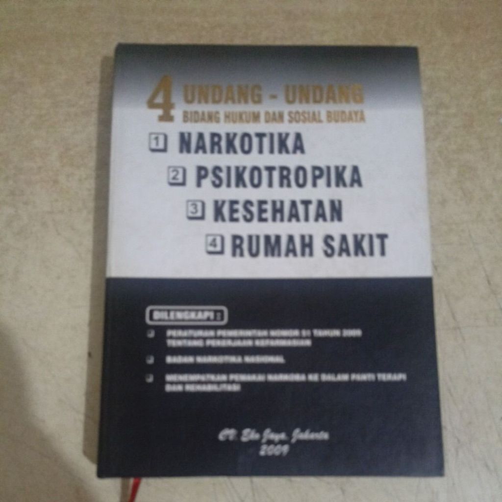 หนังสือ 4 LAW - NARCOTICS OF HOSPITAL HEALTH