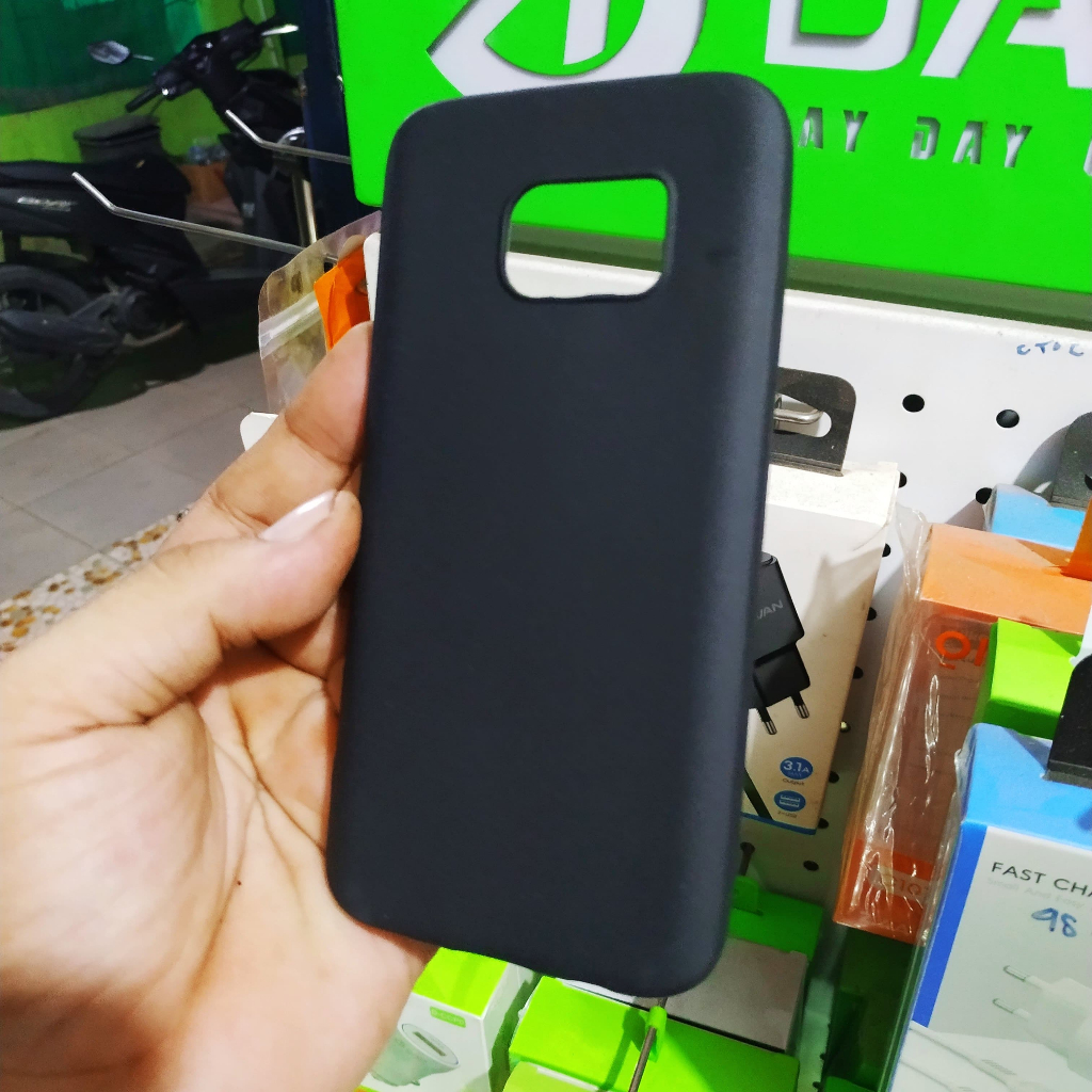 Slim Black Matte Samsung Galaxy S7 G930 Softcase Blackmatte Samsung SM-G930F