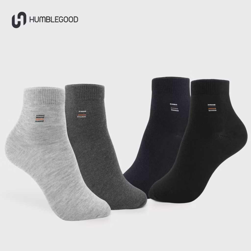 NOIR ANKLE SOCKS สําหรับผู้ชายและผู้หญิงถุงเท้าสํานักงาน