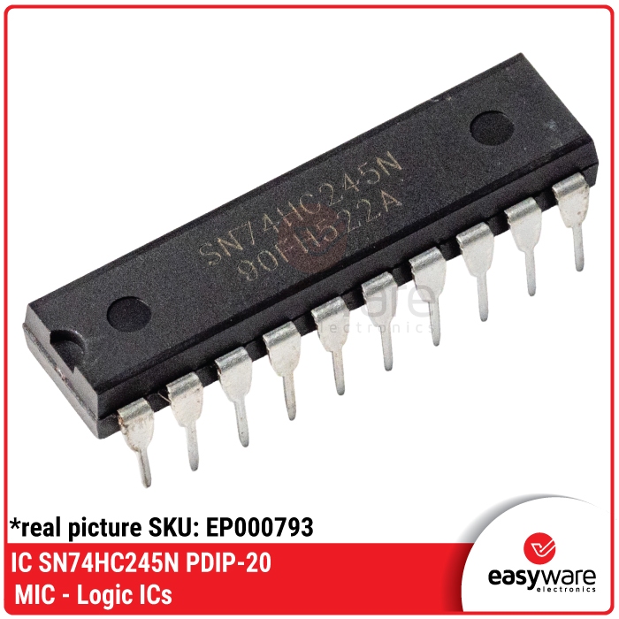SN74HC245N PDIP-20 74HC245N DIP-20 74HC245 DIP20 IC LOGIC BUFFER