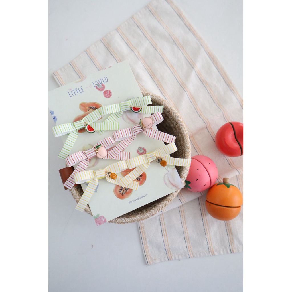 Tutti Fruity กิ๊บติดผมชุด 6 ชิ้น | Maison Tutti Fruitti