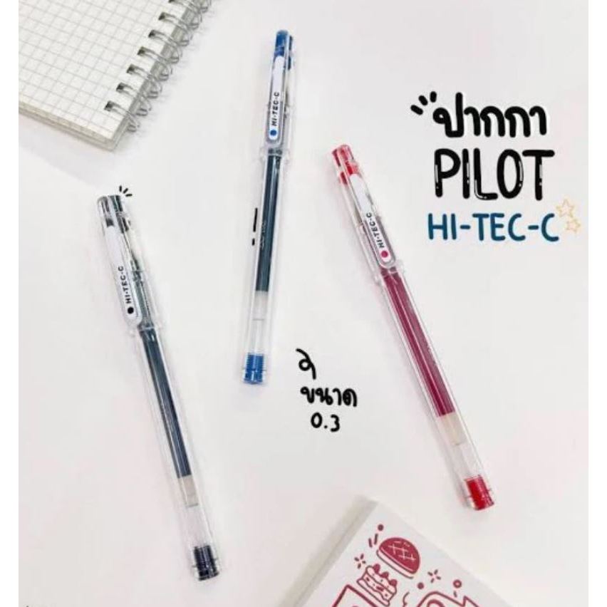 PENPEN / POLPEN HI-TECH PILOT HITECH C 0.3 ORIGINAL / ปากกา นักบิน hitec-c 0.3