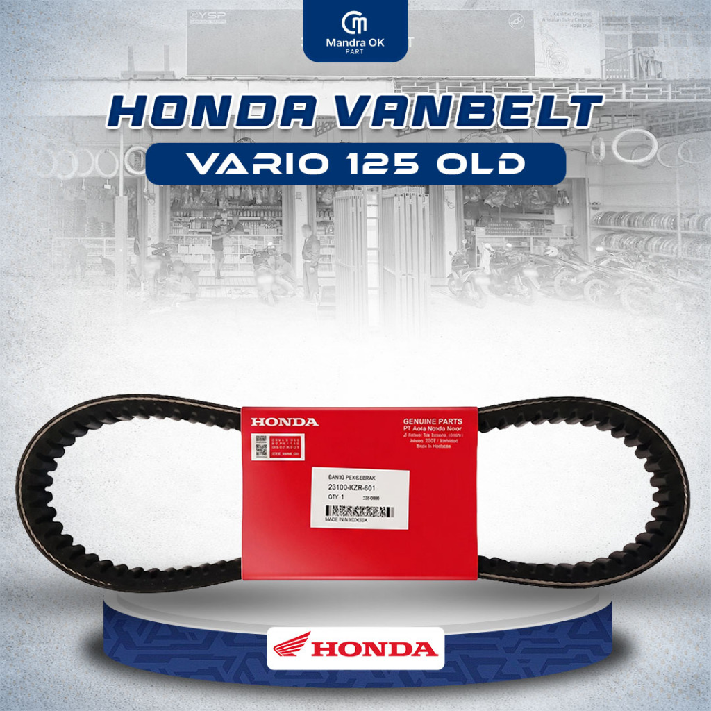 VANBELT ONLY HONDA VARIO 125 23100-KZR-601