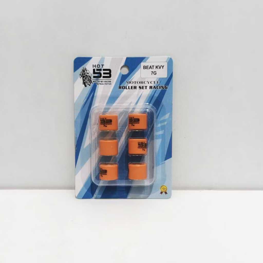 ชุดลูกกลิ้ง RACING BEAT OLD KVY - ROLLER PRESS BEAT CARBON/SCOOPY/SPACY CARBON KVY 7 GRAM, 8 GRAM, 9