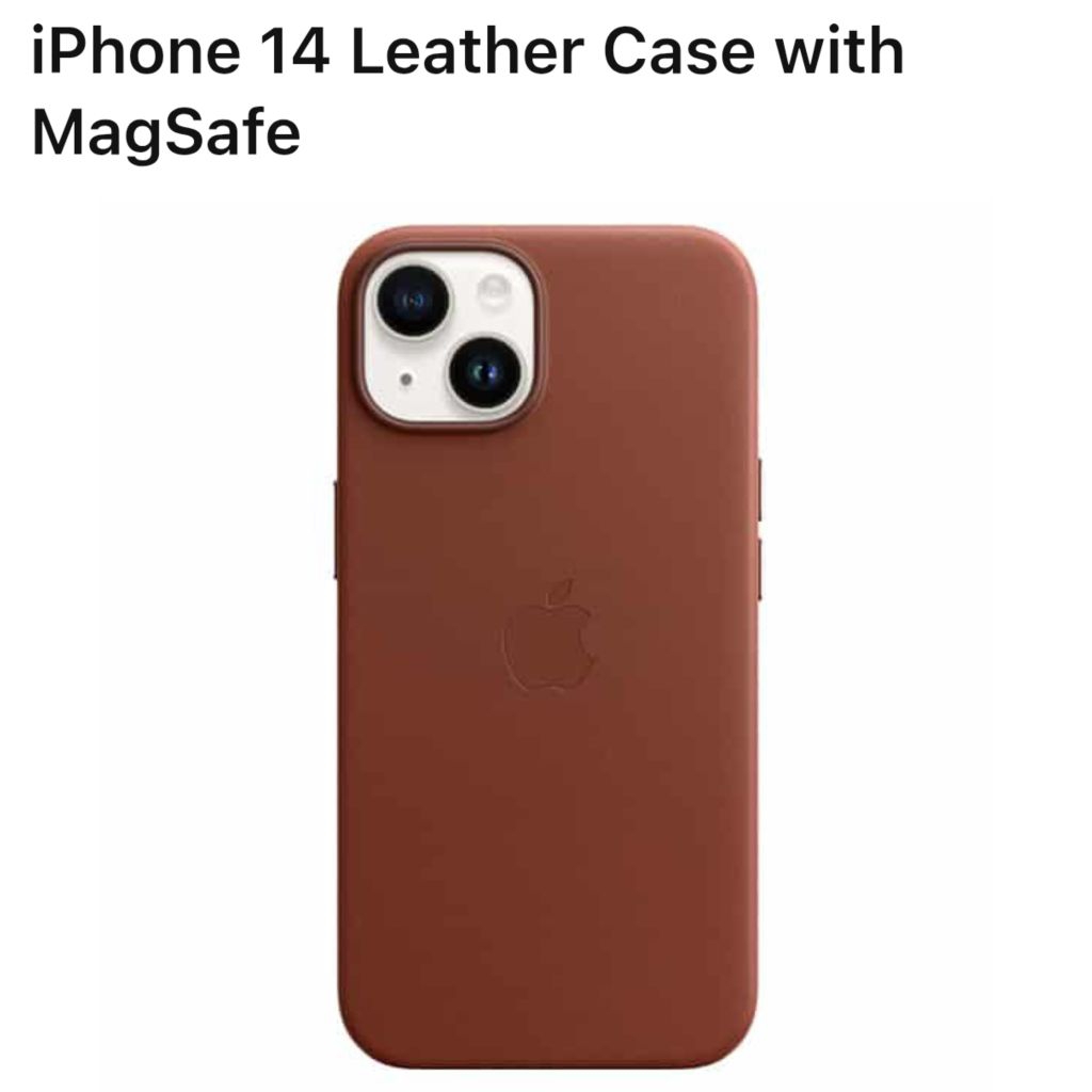 เคสหนัง Apple ดั้งเดิม Magsafe iPhone 13 14 ปลอกหนัง Ksing