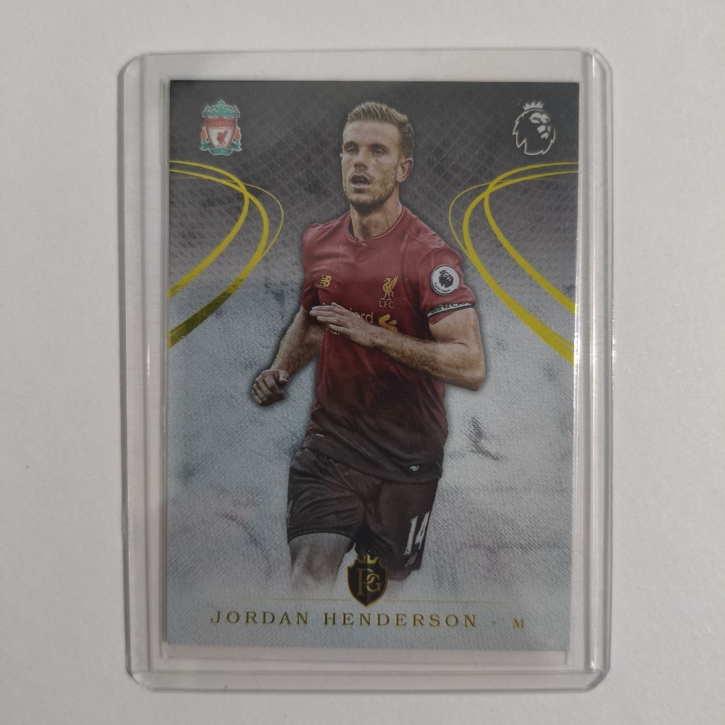 การ์ดฟุตบอลลิเวอร์พูล Topps Jordan Henderson