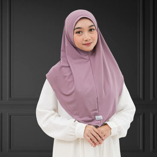 ALMA - Hijab Bergo Instan M Nonped Jersey Premium // Kerudung Instan Alma Premium