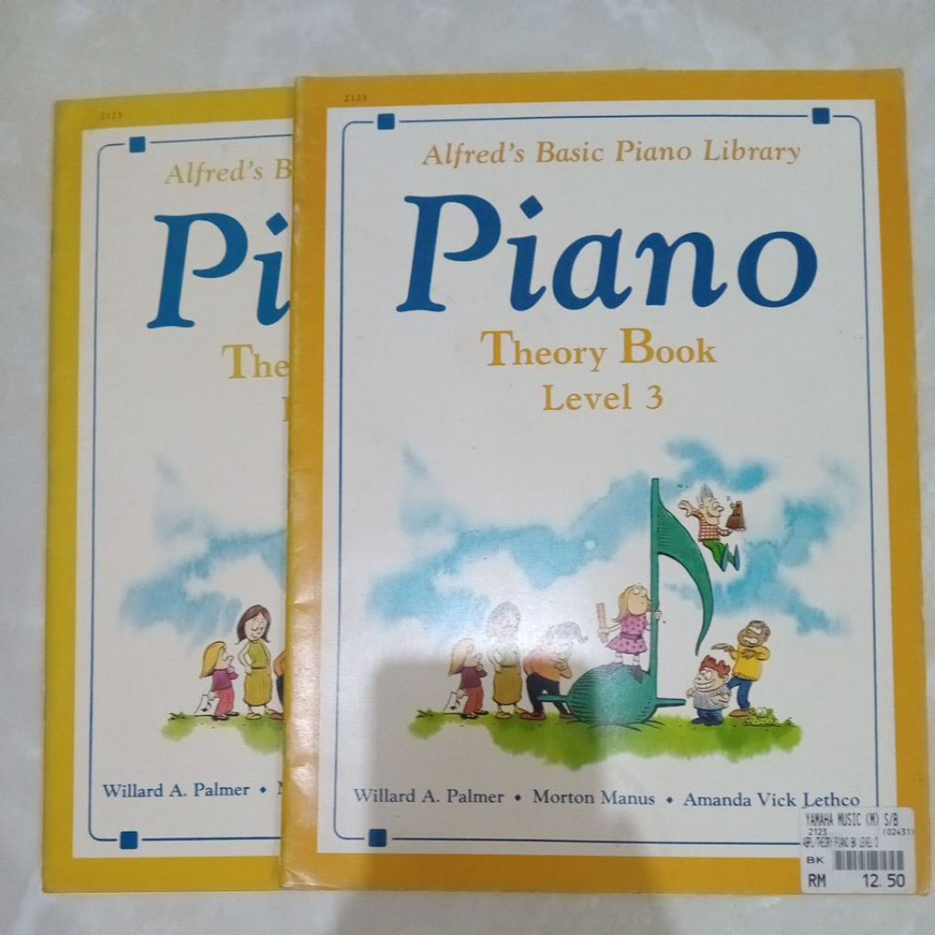 ALFRED BASIC PIANO LIBRARY PIANO THEORY BOOK LEVEL 3