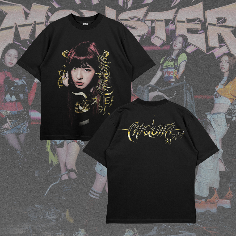 CHIQUITA BABYMONSTER CHOOM All Member OVERSIZE T-Shirt Series