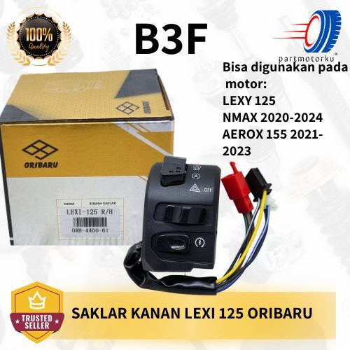RIGHT SWITCH HOLDER HANDLE RIGHT SWITCH RH RIGHT SWITCH LEXI LEXY 125 / NMAX 2020-2024 / AEROX 155 2
