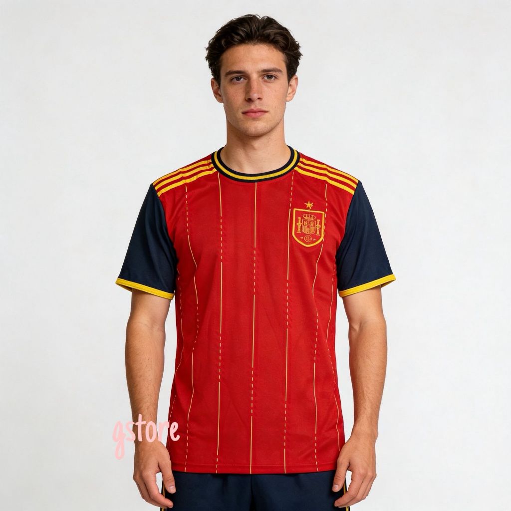 SPANISH เสื้อฟุตบอลผู้ใหญ่ COOL ADULT TOP PS9 UNISEX QUALITY QUICK DRY สวมใส่สบายกีฬา