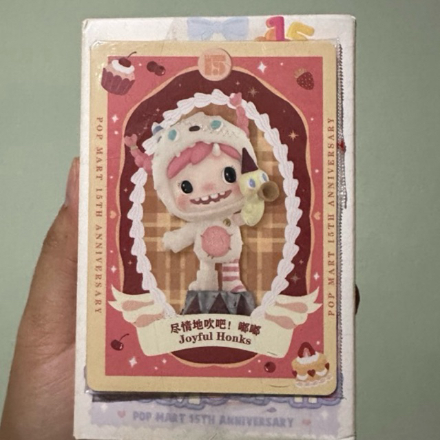 [แกะปิดผนึก & nfc] Popmart 15th Anniversary: Polar - ฮอนคส์ Joyful