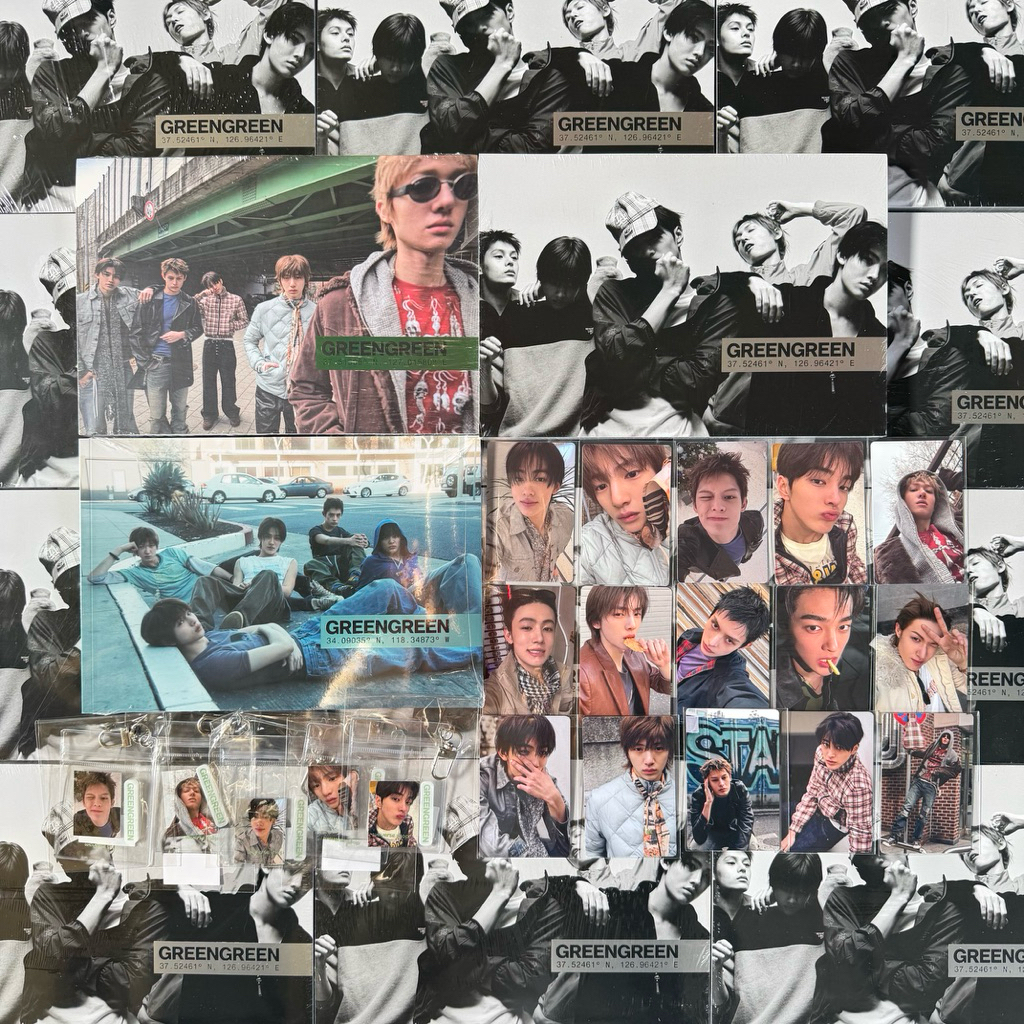 CORTIS ALBUM ตอนที่ 2 - GREEN GREEN GREEN PHOTOBOOK OFFICIAL SEALED