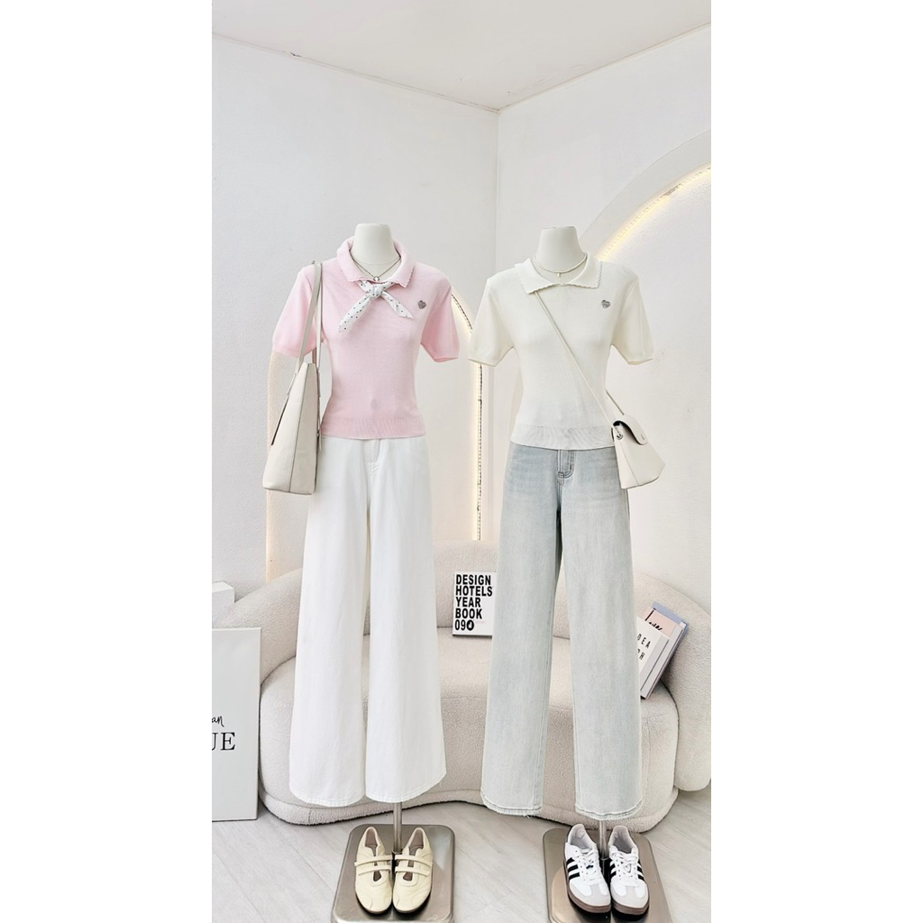 คีมจา วีนิค | VIKA TOP WAYA | WAYA SHIRT PREMIUM KNIT SHIRT