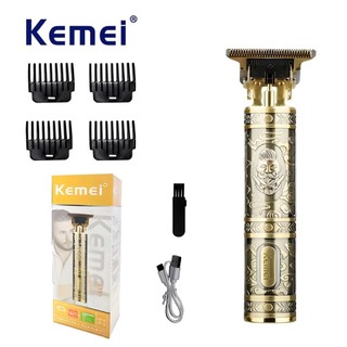 Kemei KM-T9 Trimmer/Alat Cukur Rambut Profesional/Trimmer bald hair