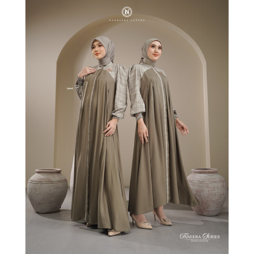 READY / / TANEERA SERIES NADHEERA LUXURY NEWEST / LATEST GAMIS SERIES / BY NADEHEERA LUXURY / เดรสล่