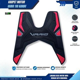 Karpet Vario 110 Karbu thn 2006 sd 2013 - Karpet Motor Vario Karbu