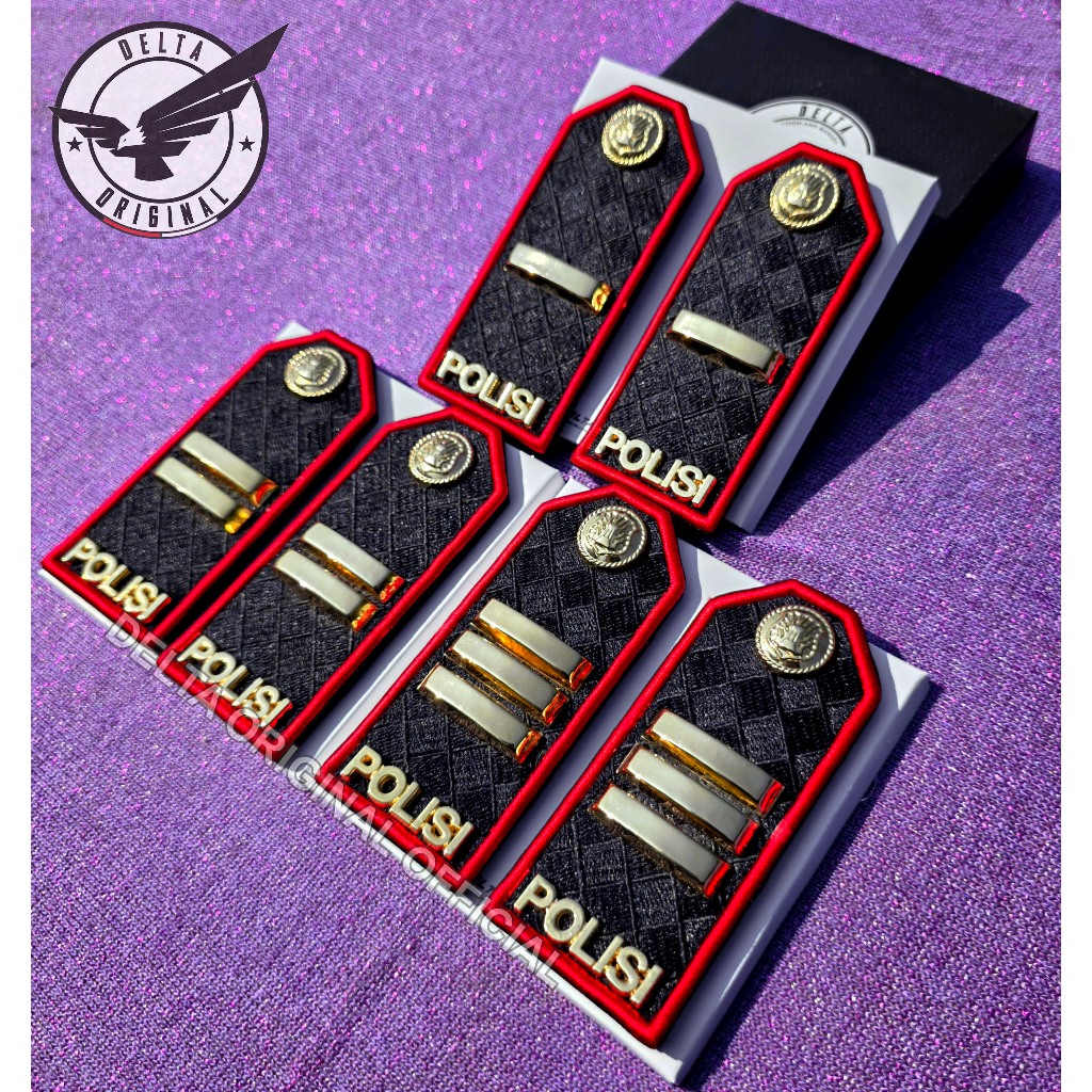 MERAH IPDA OFFICER RANK / IPTU RANK / RED PDU AKP RANK